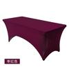 Capa de Mesa Elástica para Comércio Exterior 1,40m 1,80m Capa de Mesa para Coquetel Capa de Mesa Longa Quadrada para Reunião Casamento Banquete Toalha de Mesa Elástica