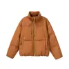 Chamarra de Plumón de Pato Blanco Fluffy 90 Black Fleet Unisex Diseño Otoño/Invierno 2025 Cuello Alto Abrigo Holgado