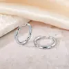 Aros de Oreja de Moda Transfronterizos al por Mayor en Stock para Mujer, Acero de Titanio, Lujo Ligero, Sensación de Alta Gama, Estilo Europeo y Americano, Estilo Ins, No se Desvanecen
