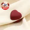 Broche magnético anti-exposición en forma de corazón para ajustar el tamaño del escote, broche invisible para asegurar la ropa del pecho y herramienta para ajustar puños