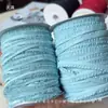 Renda de Orelha de Madeira 6mm Pequeno Pano Acessórios para Roupas de Boneca bjd ob11 Renda Franzida Elástica Babado Renda Elástica