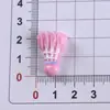 Rackets de Tenis Color Caramelo Simulados Accesorios de Resina para Bádminton Pegamento de Crema para Manualidades Funda para Teléfono Móvil Material para Pasadores de Pelo Joyería