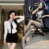 Nueva Camisa Blanca de Manga Larga con Cuello Polo para Mujer en Otoño Estilo Puro Lust Sexy Plisada Ajustada Cardigan de Cintura Corta