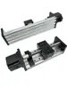 Módulo de Deslizamento GX80 Guia Linear Duplo Fuso de Esferas Trilho Linear Motor de Passo Mesa de Trabalho Cruzada de Levantamento Reciprocante