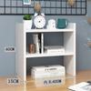 Prateleira de Armazenamento para Mesa Prateleira de Armazenamento Multicamadas Mesa de Estudante Combinação Estante de Livros Dormitório Escritório Arquivo Prateleira Simples para Cosméticos