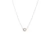 AliExpress moda feminina simples colar de pérolas colar de aço inoxidável joias transfronteiriças atacado