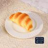 Material PU molhado macio de recuperação lenta simulação pão comida adereços amassar modelo de descompressão descompressão croissant pão torcido