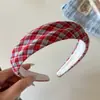 Scrunchie Xadrez Estilo Coreano para Mulheres, Super Fada, Elástico Redutor de Idade, Acessório de Cabelo Scrunchie
