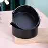 Molde portátil para pastel de acero al carbono de 6/7/8 pulgadas antiadherente redondo accesorios para freidora de aire cesta para pastel casera engrosada
