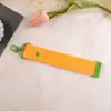 Coreia do Sul Macaron Cor DIY Alça Chaveiro Bolsa Pingente Adesivo de Pano Quente Estilo INS Nome Bordado Faixa de Pano