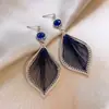 Aretes de borla de perla de calabaza burdeos para mujer, nuevo estilo chino, lujo ligero, gama alta, elegantes, de nicho, versátiles