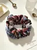 Atacado de Ponto Scrunchies de Renda Estilo Coreano Estilo Preguiçoso de Luxo Prendedores de Coque Prendedores de Cabelo Faixas de Cabelo Prendedores de Cabelo
