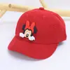 Gorra de pico de pato para bebé, 1-3 años, gorra de pana, diseño de dibujos animados, estilo otoño/invierno, gorra de béisbol para niños, gorra de hip-hop para niños, para ventas transfronterizas