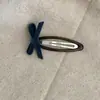 Grampo de Cabelo Laço de Veludo Coreano BB Clip Cor Chá Preto Clip para Mechas Recortadas Grampo Quebrado Clip Lateral Acessórios de Cabelo