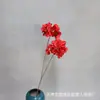 Arranjo de Flores Artificiais de Hortênsia Pirulito de Haste Única para Decoração de Sala de Estar, Atacado de Fábrica Decoração de Casamento