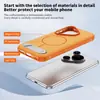 Adecuado para fundas de teléfono Huawei Mate 60 Pro, con carga inalámbrica magnética, protección contra caídas y un soporte; también compatible con fundas para teléfono Pura 70 Pro