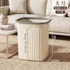 Hogar Gran Capacidad Alta Apariencia Sala de Estar Baño Dormitorio Almacenamiento Cesta de Papel Hueco de Cocina Cubo de Basura Baño