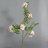 Flor Artificial Flor de Acacia Decoración del Hogar Fotografía Boda Arreglo de Pared de Flores Flor de Begonia Artificial Flor Falsa Planta Artificial