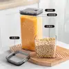 Geladeira Tanque Selado a Vácuo Caixa Conservadora de Frescor Caixa de Armazenamento de Grande Capacidade Cozinha Caixa Transparente Selada Comércio Exterior Transfronteiriço