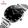 Relojes de pareja, relojes Chenxi con correa de acero para mujer y hombre, al por mayor en stock, transmisión en vivo transfronteriza, relojes de cuarzo delgados para pareja