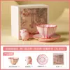 Soporte para Incienso de Aceite Pigmentado Cerámico de Horno Ru, Soporte para Palillos de Incienso de Sándalo, Bandeja para Incienso, Decoración de Quemador de Incienso para Interiores del Hogar