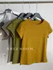 Camiseta Refrescante Listrada de Manga Curta Estilo Retrô Americano para Mulheres, Verão 2026, Design Elegante com Estampa de Meia Manga
