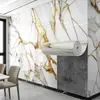 Papel Pintado Autoadhesivo Pegatinas de Pared Pegatinas de Tablero de Plástico de Aluminio Papel Pintado Impermeable a Prueba de Humedad a Prueba de Moho Pegatinas de Pared para Dormitorio Sala de Estar Dormitorio Renovación