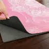 Toalla para Extender sobre Esterilla de Yoga Profesional Antideslizante de Caucho Natural Esterilla de Yoga Fina Plegable Portátil para Viaje para Niños