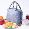 Estudiantes llevan comidas a la escuela bolso de mano bolso de viaje bolsa de lonchera estampada bolsa aislante de papel de aluminio bolsa de almuerzo almacenamiento