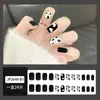 Parches de Uñas Desgastables Personalizados, Uñas Desgastables de Alta Gama, Parches de Uñas Cortos Pintados a Mano, Parches Desgastables para Manicura al por Mayor