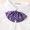 Ropa de Negocios Cuello de Flor para Mujer Azafata de Banco Atendente de Servicio al Cliente Negocios Estilo Coreano Lazo Corbata Pequeña Bufanda