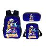 Mochila Escolar Steven Universo Cosmic Kid Mochila Infantil Conjunto de Três Peças
