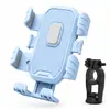 Suporte de telefone para motocicleta: anti-vibração, anti-queda, absorvente de choque, para navegação ao ar livre, entrega de comida e ciclismo; também oferece recursos antifurto e à prova de vento