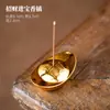 Soporte Creativo de Cerámica para Varillas de Incienso Base Quemador de Incienso Quemador de Sándalo Soporte de Incienso para Interiores del Hogar Soporte para Incienso Quemador de Incienso de Madera de Agar