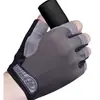 Guantes de Medio Dedo para Hombres y Mujeres, Antideslizantes, Resistentes al Desgaste, Transpirables, Guantes para Ciclismo al Aire Libre, Almohadillas de Palma de Silicona, Guantes de Entrenamiento Deportivo y Fitness