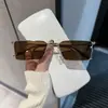 Óculos de Sol Pequenos de Metal Retrô para Mulheres com Rosto Pequeno, Proteção UV, Podem Ser Usados com Óculos de Grau para Miopia, Óculos de Sol Hip-Hop Modernos para Homens