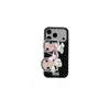 Correa de Muñeca con Lunares y Pequeño Diseño de Jade Adecuada para iPhone 17 Pro Max Caricatura 16/17 Pro Portátil 15 Funda de Teléfono