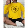 Sudadera de Cuello Redondo con Cruz de Letra de Fe Exportación Transfronteriza Amazon Wish Una Pieza Top al por Mayor