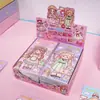 Bolsa ciega de fruta de dibujos animados para niño, adornos luminosos de juego de moda, demolición musical, decoración de escritorio DIY, juguetes, regalos para niños, venta al por mayor