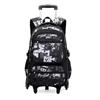 Nueva mochila escolar ligera con ruedas para niños de primaria. Mochila de gran capacidad para 3.º a 6.º grado de secundaria.