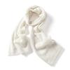 100% Cashmere Outono e Inverno 2026 Novo Estilo Unissex Engrossado e Ampliado Tricô Trançado Cachecol Longo Aquecedor de Pescoço