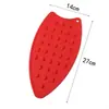 Alfombrilla Aislante de Silicona para Plancha Eléctrica Doméstica Resistente a Altas Temperaturas Alfombrilla Aislante Alfombrilla Portátil para Tabla de Planchar Alfombrilla de Silicona Multiusos