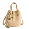 Bolso de Cesta de Moda de Nicho, Bolso Cubo de Gran Capacidad de Moda, Bolso Pequeño Elegante Retro Fresco de Hombro Cruzado