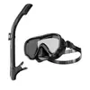 Gafas de Snorkel y Buceo Transfronterizas Set de Snorkel Máscara de Buceo Máscara de Silicona Completamente Seca para Adultos Gafas de Buceo