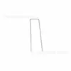 Estacas de U galvanizadas para suelo Estacas fijadoras de césped para césped Estacas para fijar mantillo de jardín Estacas para suelo de invernadero En stock