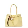 Bolso tejido versátil, estilo nicho coreano, bolso de mano de alta calidad para el trabajo y el día a día, bolso para mujer, bolso de hombro de gran capacidad, bolso de axila