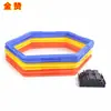 Anel de Agilidade Hexagonal Para Trás e Para Frente Anel de Agilidade Fitness Anel de Treinamento de Velocidade Equipamento de Treinamento de Basquete Futebol
