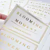 Etiquetas adhesivas hechas a medida, pegatinas con código QR, impresión de logotipos, pegatinas para agenda, pegatinas de PVC transparente
