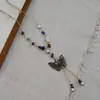 Collar de Estrella de Mar de Cerámica Estilo Sudeste Asiático para Mujer, Estilo Vacacional de Nicho, Ambiente Costero, Cadena para Clavícula, Cadena para Suéter, Venta al por Mayor de Accesorios