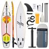 Exportação Transfronteiriça 380 Prancha de Stand Up Paddle de Viagem Extralonga Prancha de Stand Up Paddle Rápida Prancha de Surf Inflável SUP Prancha de Stand Up Paddle Familiar Prancha de Stand Up Paddle Dupla